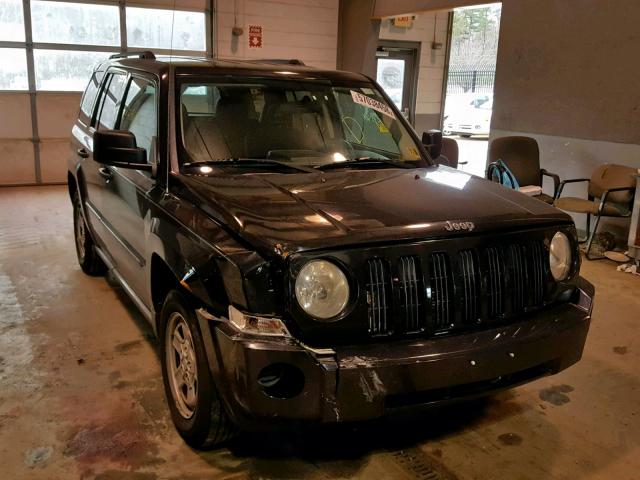 1J8FT28W98D544029 - 2008 JEEP PATRIOT SP BLACK photo 1