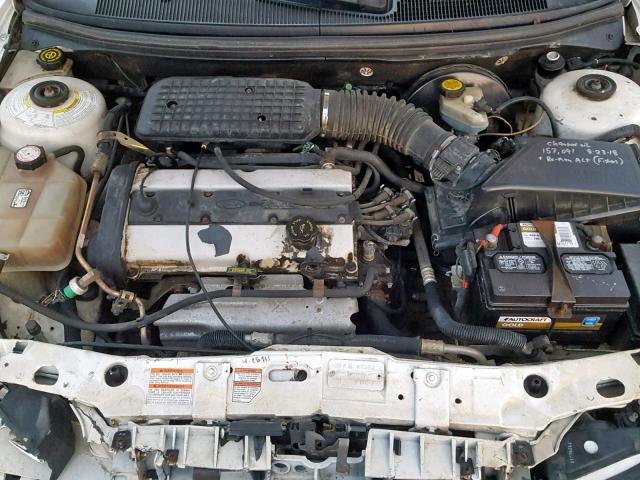 3FAFP6636WM135943 - 1998 FORD CONTOUR LX WHITE photo 7