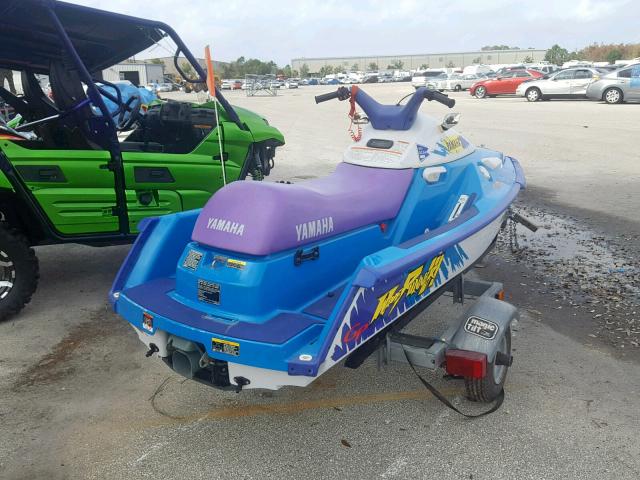 YAMA1743H495 - 1995 YAMAHA JET SKI BLUE photo 4