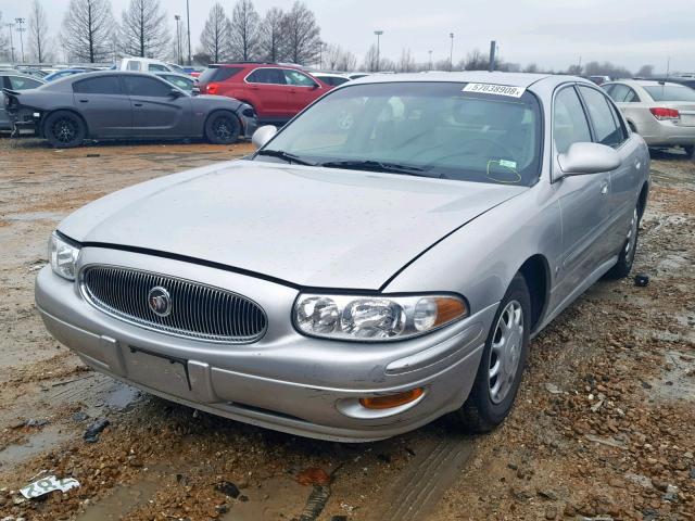 1G4HP52K844141080 - 2004 BUICK LESABRE CU SILVER photo 2