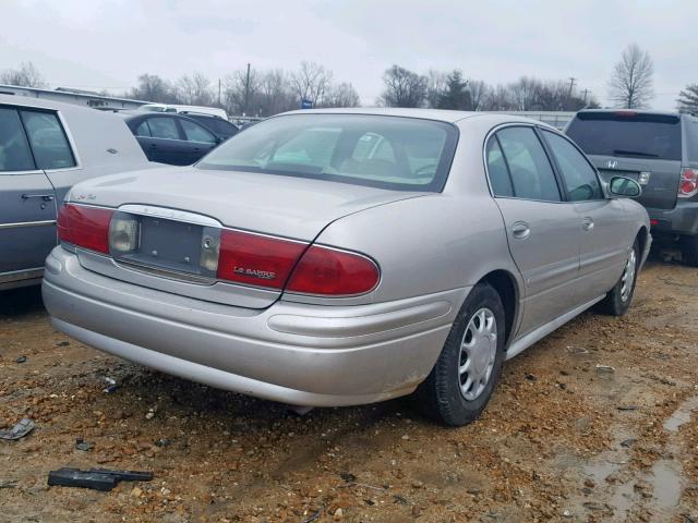 1G4HP52K844141080 - 2004 BUICK LESABRE CU SILVER photo 4