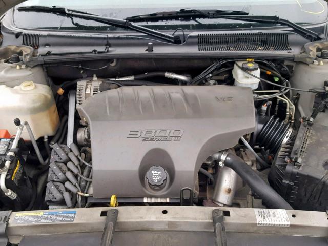 1G4HP52K844141080 - 2004 BUICK LESABRE CU SILVER photo 7