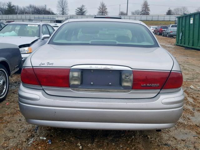 1G4HP52K844141080 - 2004 BUICK LESABRE CU SILVER photo 9