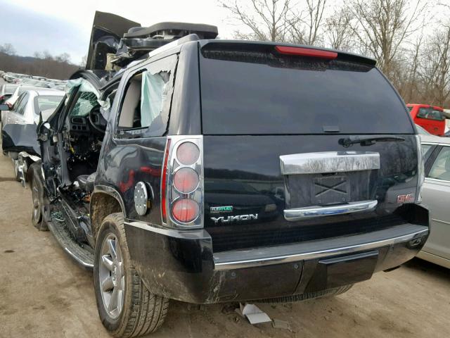 1GKUKEEF4AR267410 - 2010 GMC YUKON DENA BLACK photo 3