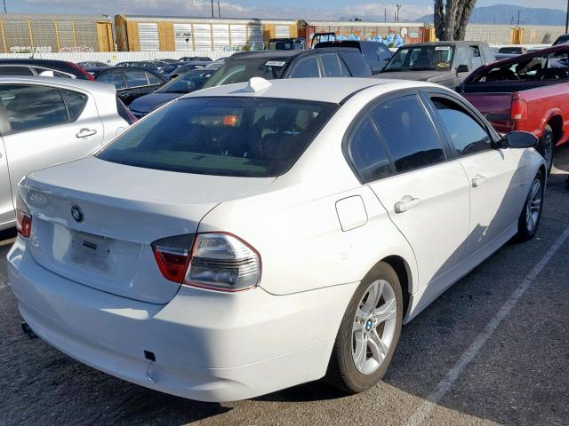 WBAVC535X7FZ72551 - 2007 BMW 328 I SULE WHITE photo 4