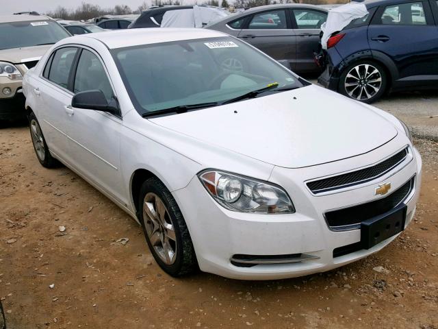 1G1ZG57B09F231992 - 2009 CHEVROLET MALIBU LS WHITE photo 1