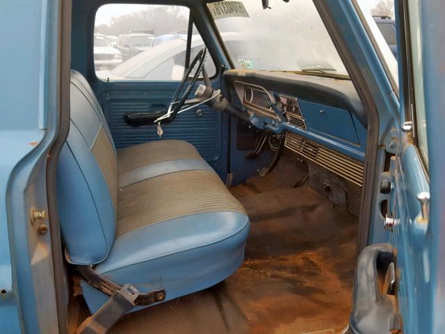 F10YKD57263 - 1968 FORD 1/2 TON BLUE photo 5