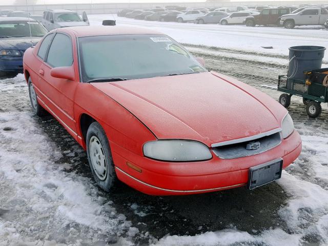 2G1WW12M3X9204606 - 1999 CHEVROLET MONTE CARL RED photo 1