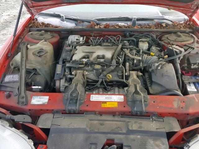 2G1WW12M3X9204606 - 1999 CHEVROLET MONTE CARL RED photo 7