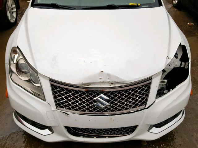 JS2RF9A84B6110800 - 2011 SUZUKI KIZASHI SP WHITE photo 7