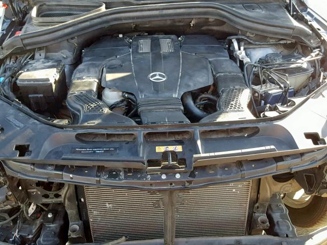 4JGDF6EE0JB014621 - 2018 MERCEDES-BENZ GLS 450 4M GRAY photo 7