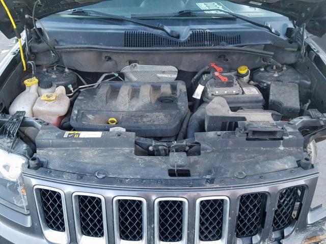 1C4NJDBBXED842451 - 2014 JEEP COMPASS SP GRAY photo 7