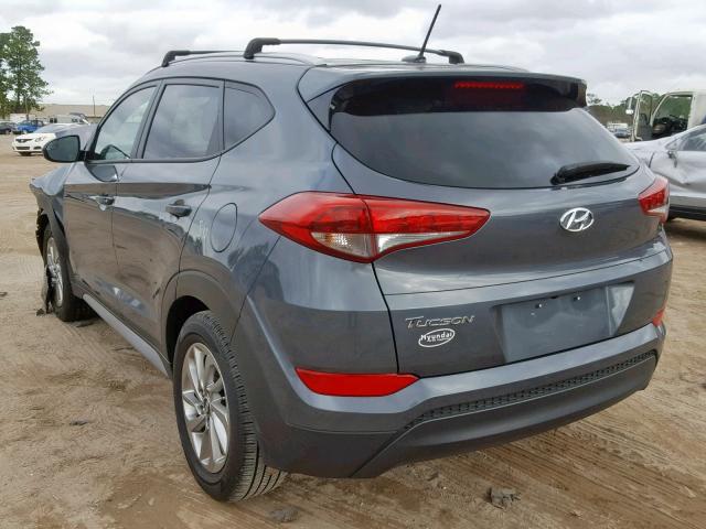 KM8J33A40HU464310 - 2017 HYUNDAI TUCSON LIM GRAY photo 3