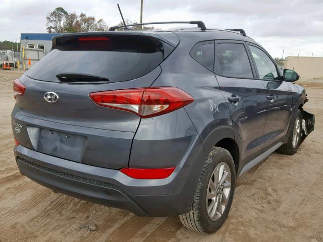 KM8J33A40HU464310 - 2017 HYUNDAI TUCSON LIM GRAY photo 4