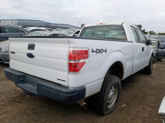 1FTEX1EM0EKE73900 - 2014 FORD F150 SUPER CAB  photo 4