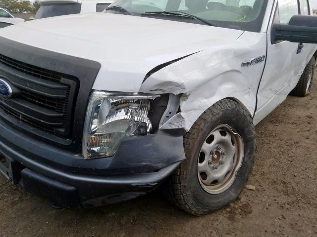 1FTEX1EM0EKE73900 - 2014 FORD F150 SUPER CAB  photo 9