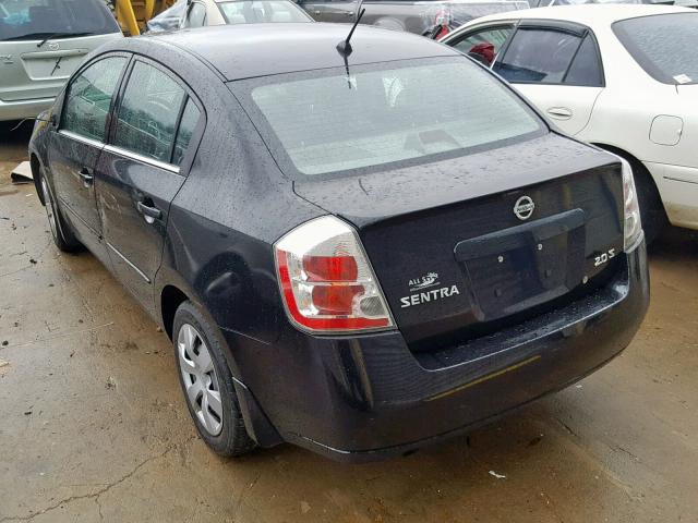 3N1AB61E57L693837 - 2007 NISSAN SENTRA 2.0 BLACK photo 3