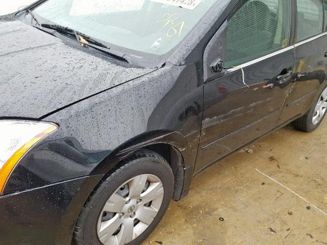 3N1AB61E57L693837 - 2007 NISSAN SENTRA 2.0 BLACK photo 9