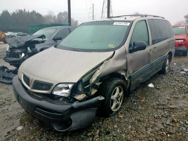 1GMDX03E01D205117 - 2001 PONTIAC MONTANA GOLD photo 2