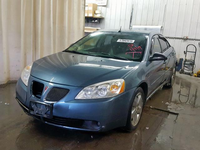 1G2ZH528554110952 - 2005 PONTIAC G6 GT BLUE photo 2