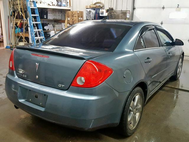 1G2ZH528554110952 - 2005 PONTIAC G6 GT BLUE photo 4