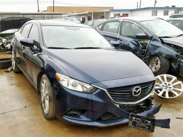 JM1GJ1V5XG1422920 - 2016 MAZDA 6 TOURING BLUE photo 1