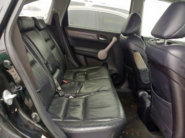 JHLRE38787C055173 - 2007 HONDA CR-V EXL BLACK photo 6