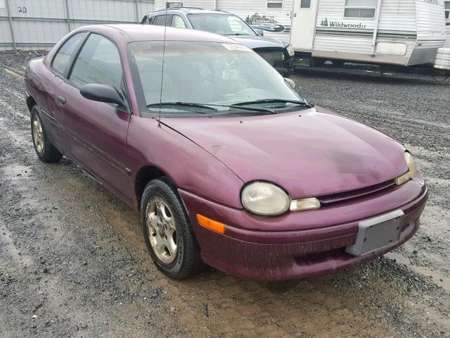 1B3ES42C0WD742464 - 1998 DODGE NEON HIGHL PURPLE photo 1