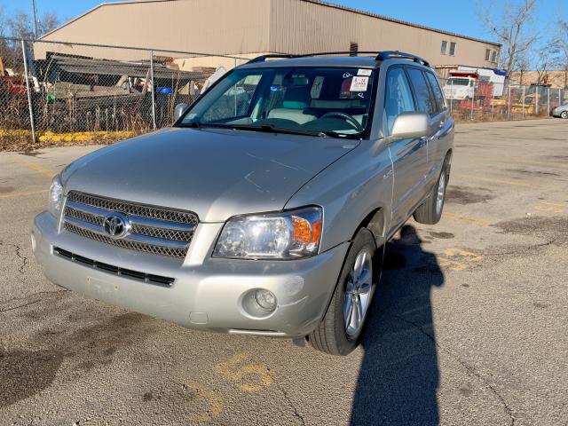 JTEEW21A460027276 - 2006 TOYOTA HIGHLANDER SILVER photo 1