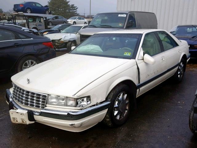 1G6KS52Y8TU820507 - 1996 CADILLAC SEVILLE SL WHITE photo 2