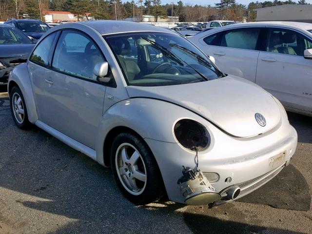 3VWCC21C2YM439277 - 2000 VOLKSWAGEN NEW BEETLE SILVER photo 1