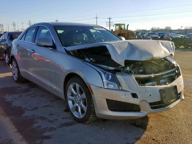 1G6AH5RX7E0125842 - 2014 CADILLAC ATS LUXURY GOLD photo 1