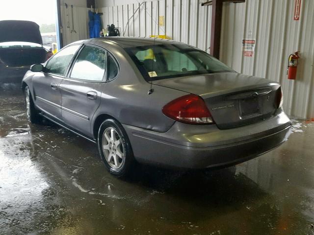 1FAFP56U96A204527 - 2006 FORD TAURUS SEL GRAY photo 3