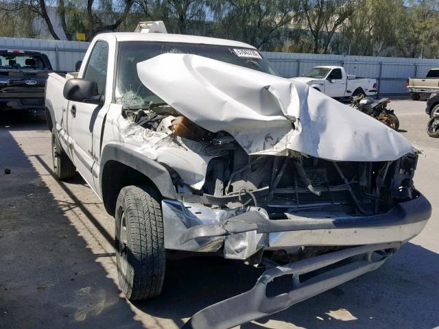 1GTGC24U52Z118641 - 2002 GMC NEW SIERRA WHITE photo 1