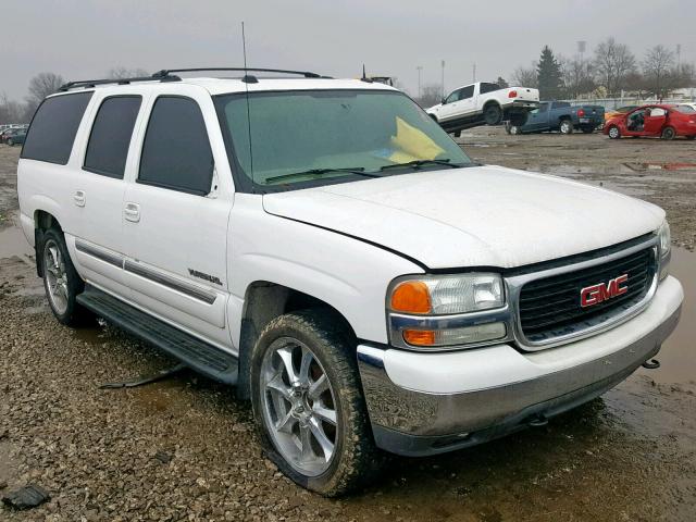 3GKFK16Z74G151844 - 2004 GMC YUKON XL K WHITE photo 1