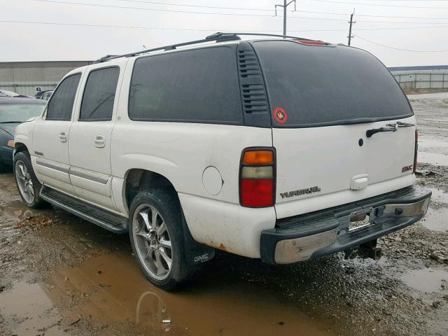 3GKFK16Z74G151844 - 2004 GMC YUKON XL K WHITE photo 3