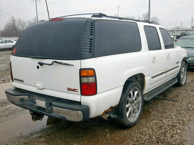 3GKFK16Z74G151844 - 2004 GMC YUKON XL K WHITE photo 4