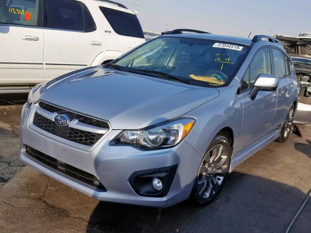 JF1GPAL65EH326505 - 2014 SUBARU IMPREZA SP SILVER photo 2