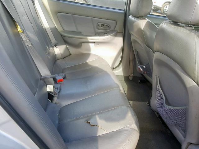 KMHDN46D64U757774 - 2004 HYUNDAI ELANTRA SILVER photo 6