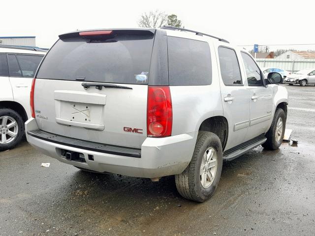 1GKS1AE05BR261096 - 2011 GMC YUKON SLE SILVER photo 4