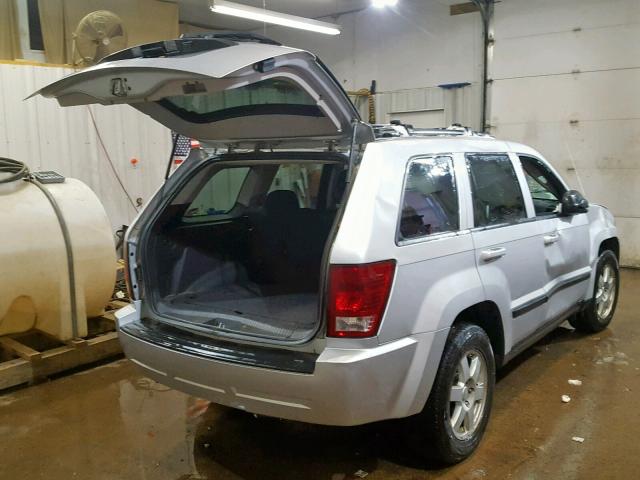 1J8GR48K69C525988 - 2009 JEEP GRAND CHER SILVER photo 4