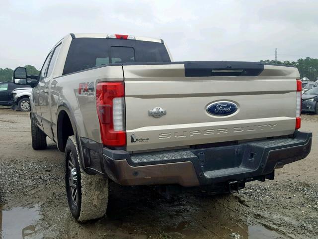 1FT7W2BT0HEC77326 - 2017 FORD F250 SUPER BROWN photo 3