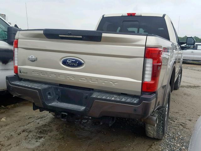 1FT7W2BT0HEC77326 - 2017 FORD F250 SUPER BROWN photo 4