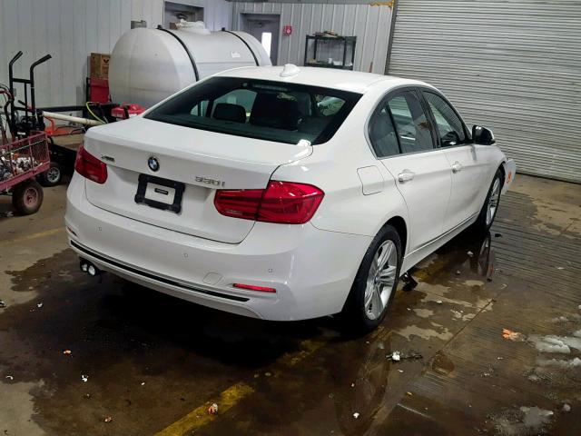 WBA8D9C35HA011788 - 2017 BMW 330 XI WHITE photo 4