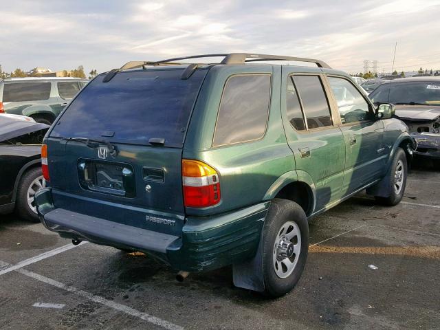 4S6CK58W7Y4403574 - 2000 HONDA PASSPORT E GREEN photo 4