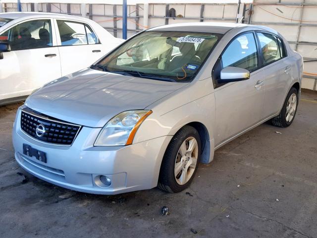 3N1AB61E69L655505 - 2009 NISSAN SENTRA 2.0 SILVER photo 2