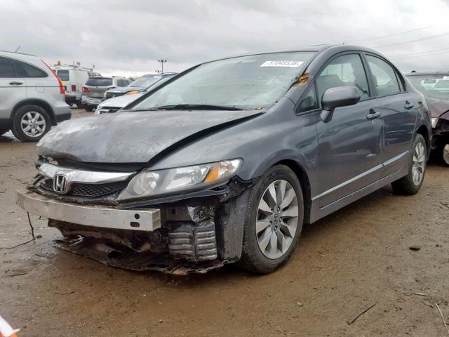 2HGFA1F85AH313358 - 2010 HONDA CIVIC EX 灰色 照片 2