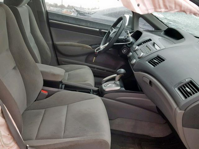 2HGFA1F85AH313358 - 2010 HONDA CIVIC EX 灰色 照片 5