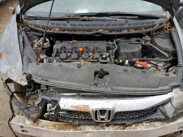 2HGFA1F85AH313358 - 2010 HONDA CIVIC EX 灰色 照片 7