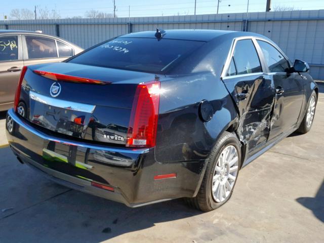 1G6DE5E52D0103336 - 2013 CADILLAC CTS LUXURY BLACK photo 4